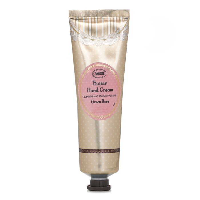 Green rose hand cream – Sabon – for scented hand hydration
