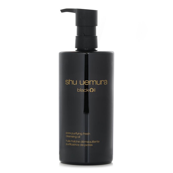 Shu Uemura Black Oil Cleanser for deep pore cleansing