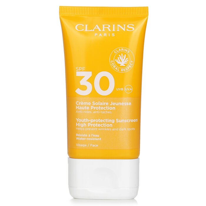 Clarins Youth Protecting Sunscreen High Protection SPF 30 – facial sunscreen