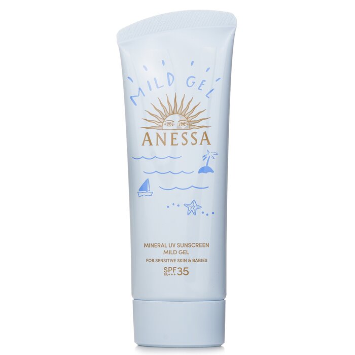 Anessa Mineral UV Sunscreen Mild Gel SPF35 – sensitive skin and baby sunscreen