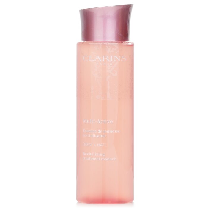Clarins Multi-Active Treatment Essence – for skin prep and energy boost