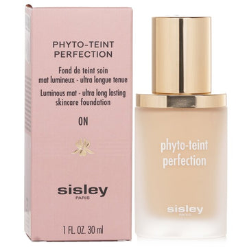 Sisley Phyto Teint Perfection Luminous Mat, Ultra Long Lasting Skincare Foundation - # 0N Dawn 30ml/1oz