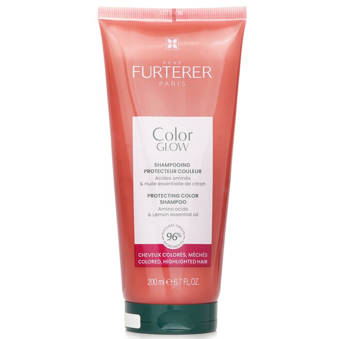 Rene Furterer Color Glow Protecting Color Shampoo 200ml Shampoo for daily use in hair care.