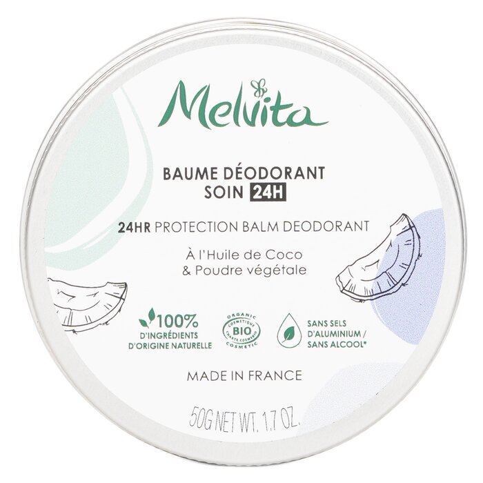 Balm deodorant for gentle odor protection