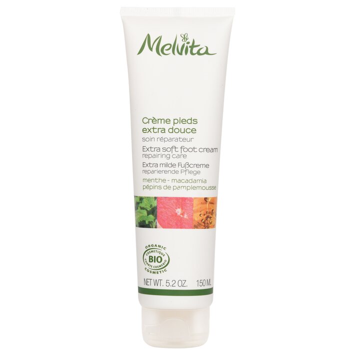 Foot cream – Melvita – for soft and nourished feet