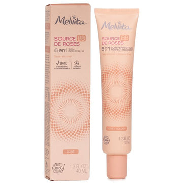Melvita Source De Roses BB 6 in 1 Perfecting Care, Golden 40ml/1.3oz