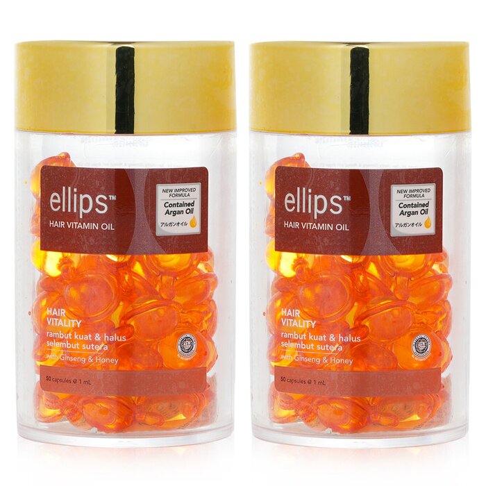 Ellips Hair Vitamin Oil - Hair Vitality Duo 2x50capsules - perfect for hair treatment at home