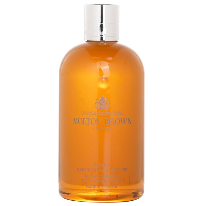 Bath & Shower Gel – Clementine & Vetiver – for uplifting cleanse