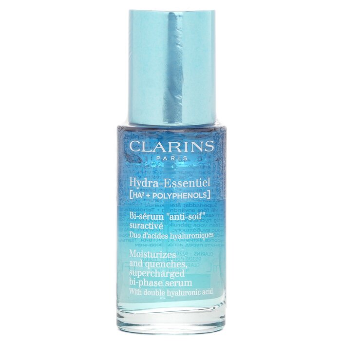 Clarins Hydra-Essentiel Serum – Bi-Phase Moisturizer – for deep hydration