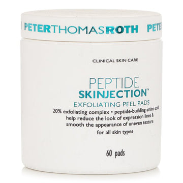 Peter Thomas Roth Peptide Skinjection™ Exfoliating Peel Pads 60 Pads