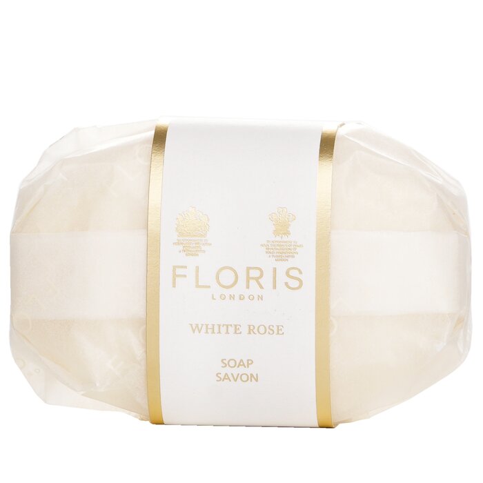 Floris White Rose Luxury Single Soap 100g/3.52oz - ideal for body care and skincare routine