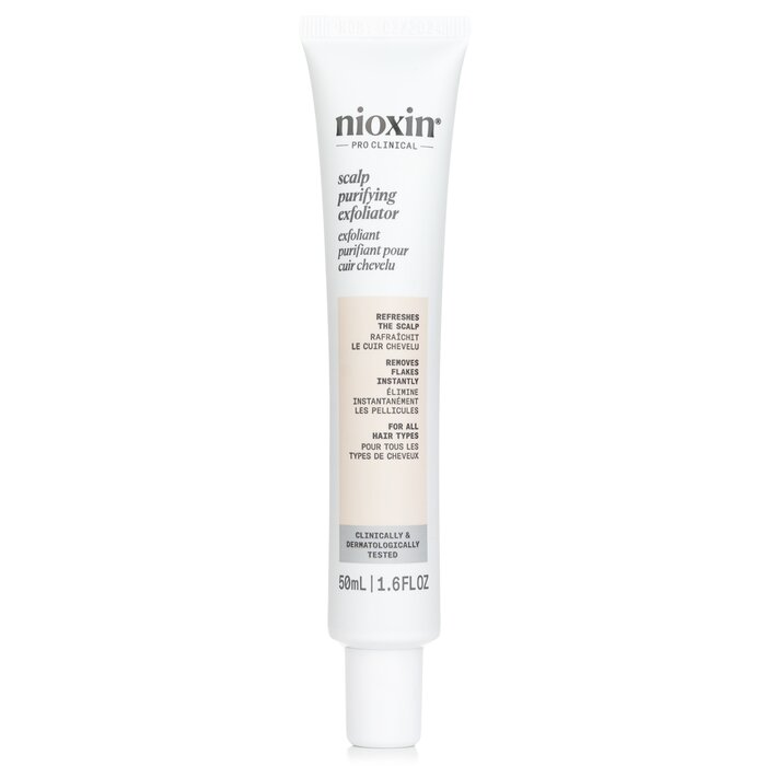 Nioxin Scalp Purifying Exfoliator 50ml/1.6oz for hair care and styling
