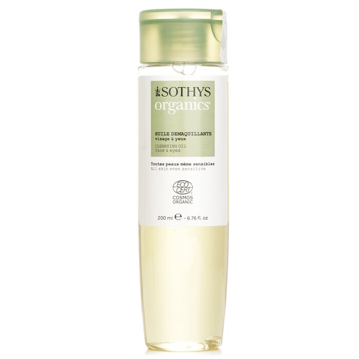 Sothys Organics Cleansing Oil for natural skincare