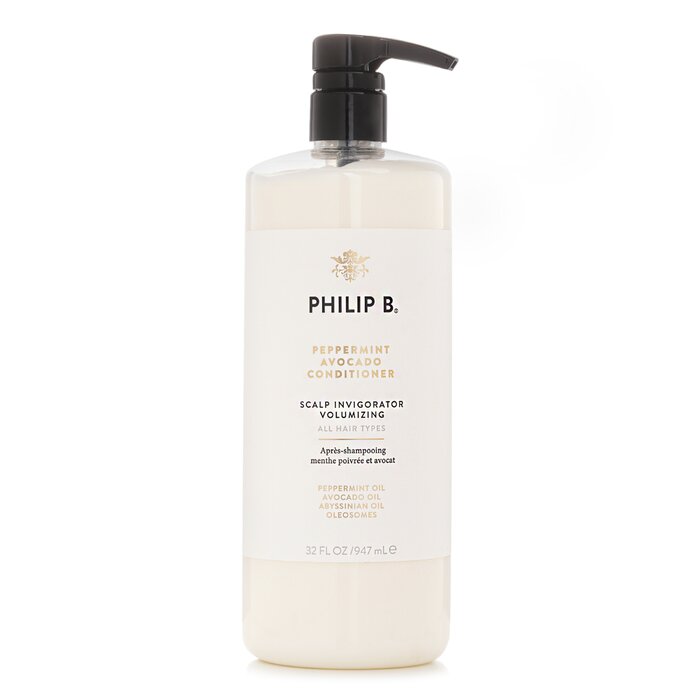 Philip B Peppermint Avocado Conditioner 947ml hair conditioner for salon & home use