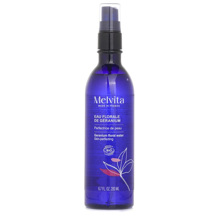 Geranium Floral Water – Melvita – for skin balancing and toning