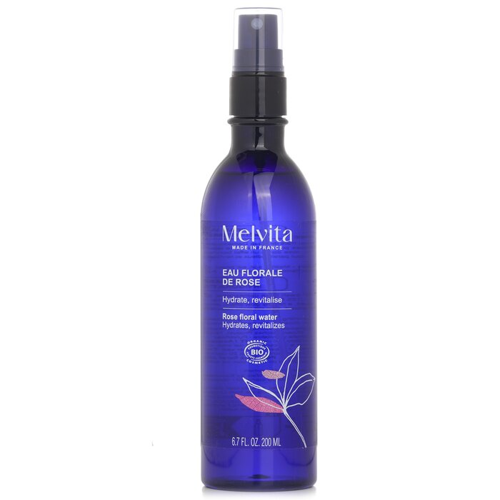 Rose Floral Water – Melvita – for gentle hydration and toning