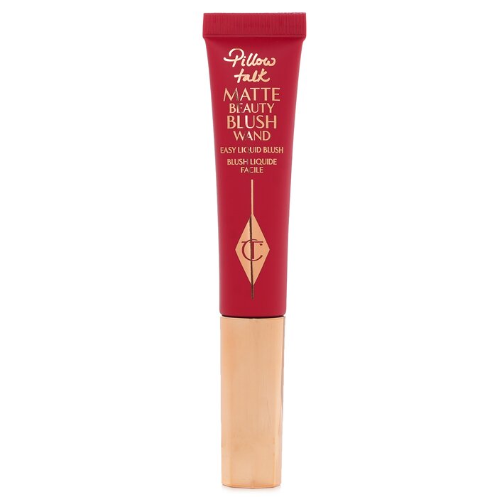 Charlotte Tilbury Matte Beauty Blush Wand Pillow Talk Dream Pop for smooth color