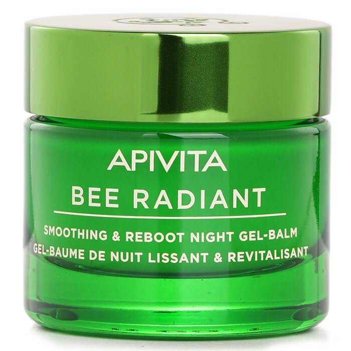 Apivita Bee Radiant Smoothing & Reboot Night Gel-Balm White Peony & Patented Propolis 50ml for skincare needs