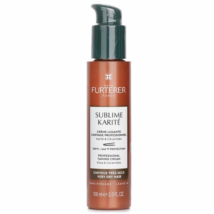 Rene Furterer Sublime Karite Professional Taming Cream 100ml - perfect for hair treatment at home