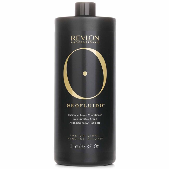Orofluido Radiance Argan Conditioner 1000ml hair conditioner for salon & home use