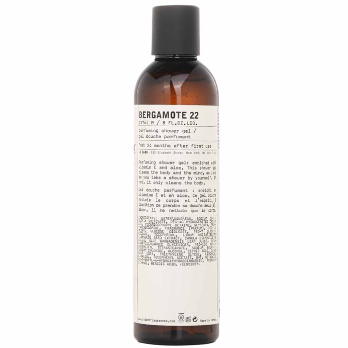 Shower Gel – Bergamot – for citrus-infused skin refresh