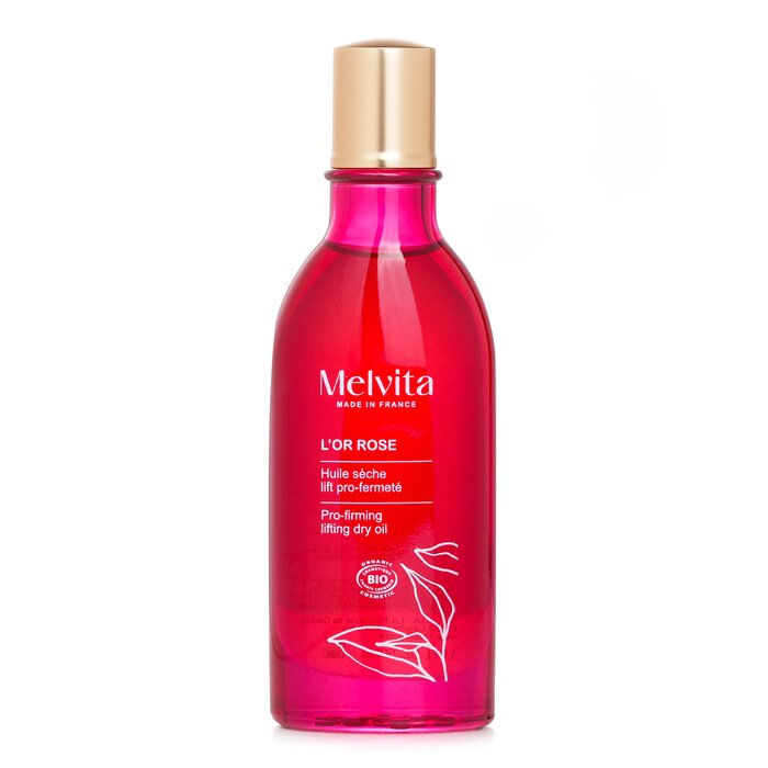 Melvita L'Or Rose Pro Firming Lifting Dry Oil (Body) 50ml for skincare needs