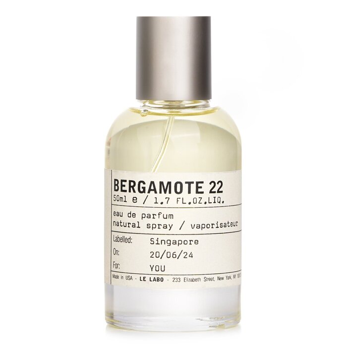 Le Labo Bergamote 22 Eau De Parfum Spray 50ml/1.7oz perfume bottle for personal use