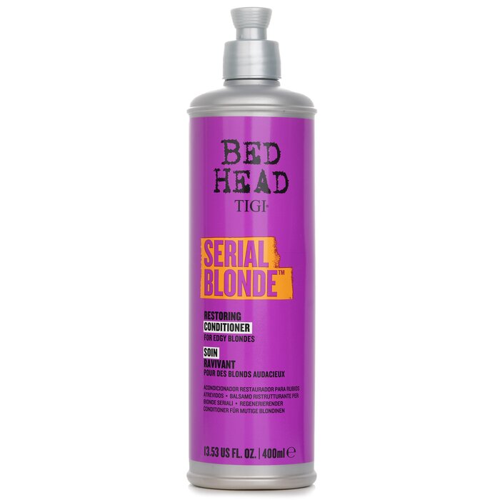 Tigi Bed Head Serial Blonde Restoring Conditioner 400ml/13.53oz hair conditioner for salon & home use