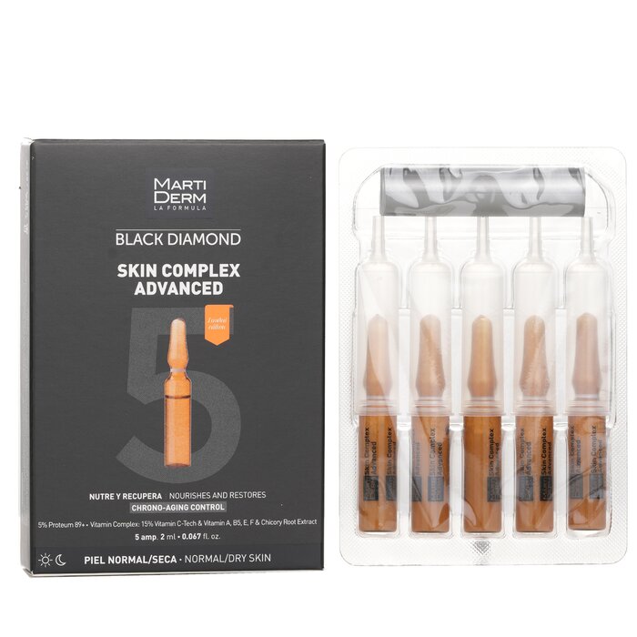 Martiderm Black Diamond Ampoules – anti-aging and firming