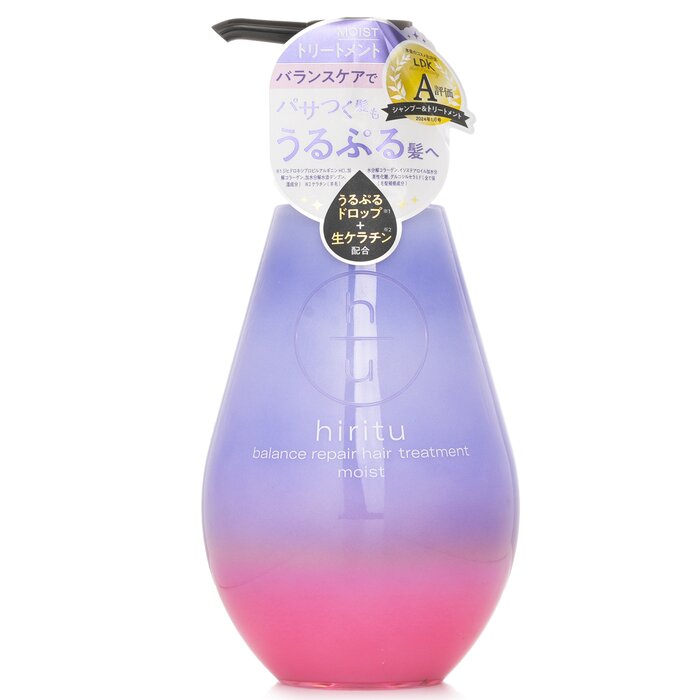 hiritu Balance Repair Treatment Moist 410ml for hair care and styling