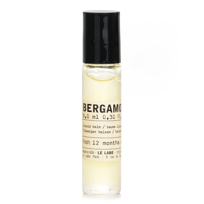 Le Labo Bergamote 22 Liquid Balm 9ml/0.3oz perfume for gifting and daily use
