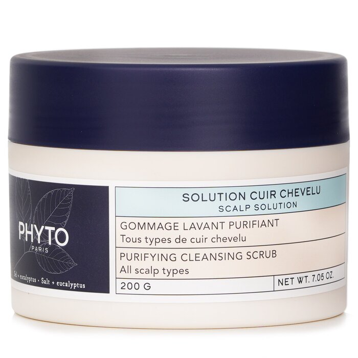 Phyto Scalp Solution Purifying Cleansing Scrub 200g | Strawberrynet INEN Shampoo - For Healthy Hair