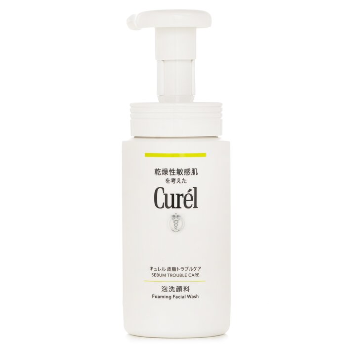 Curel Sebum Trouble Foam Facial Wash