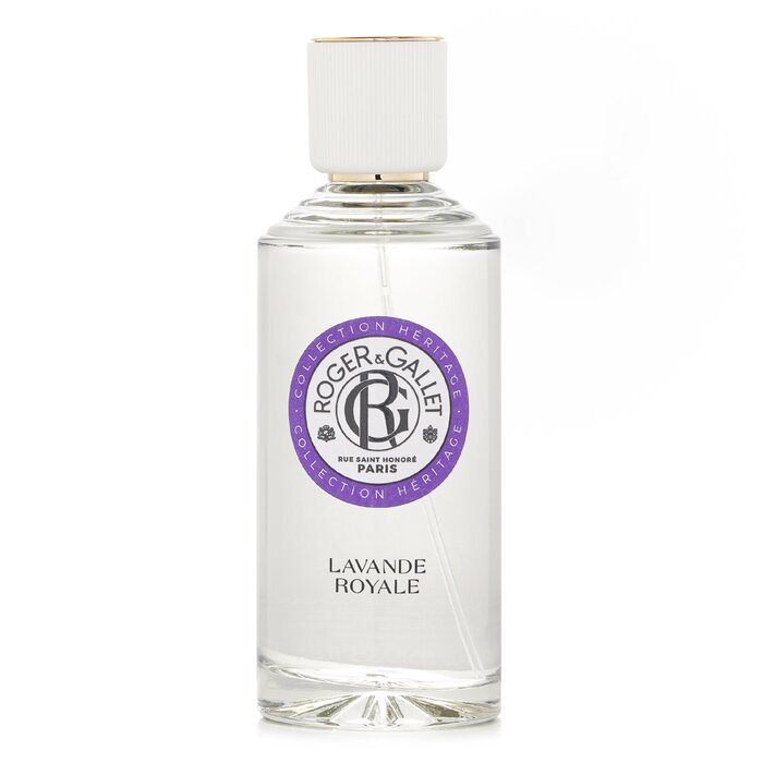 Roger & Gallet Lavande Royale Wellbeing Fragrant Water 100ml/3.3oz perfume for gifting or daily wear