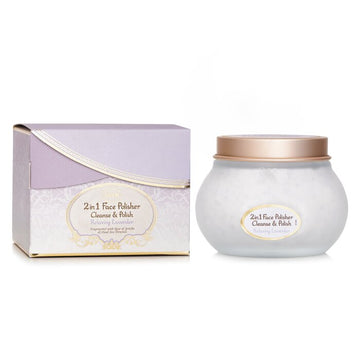 Sabon 2 in 1 Face Polisher, Relaxing Lavender 200ml
