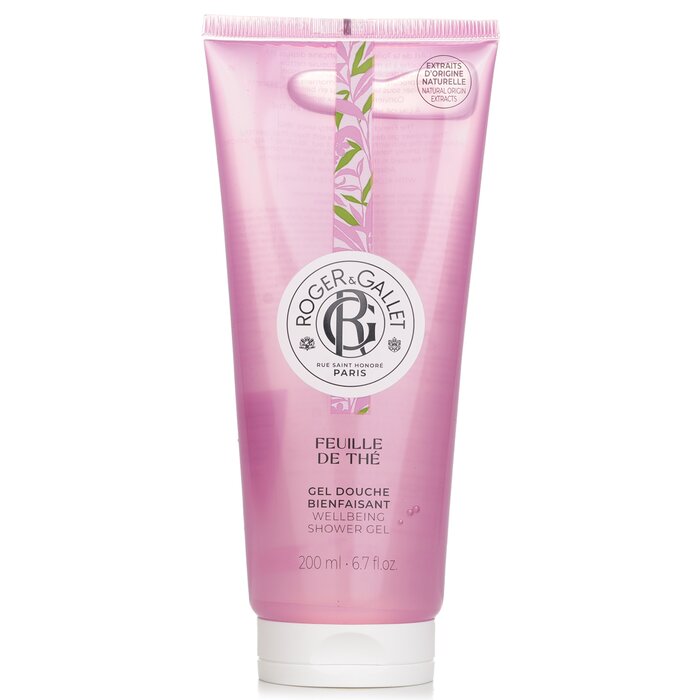 Wellbeing Shower Gel – Green Tea – for everyday aromatic cleansing