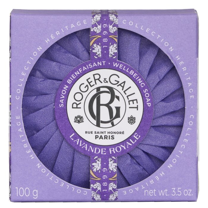 Wellbeing Soap – Lavande Royale – for soothing hand and body care