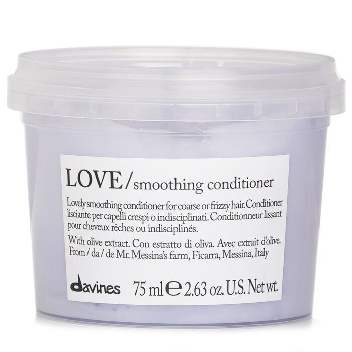 Davines LOVE Smoothing Conditioner 75ml hair conditioner for salon & home use