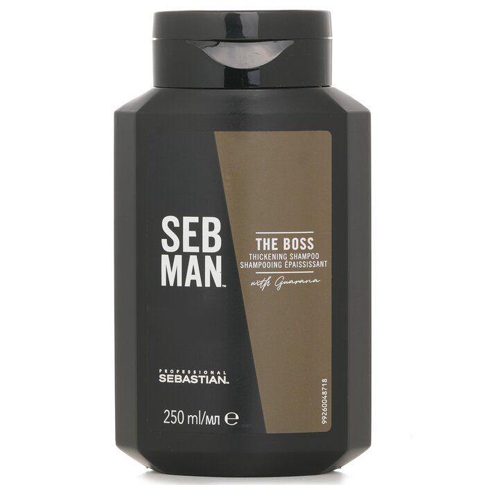 Sebastian shampoo for hair care.