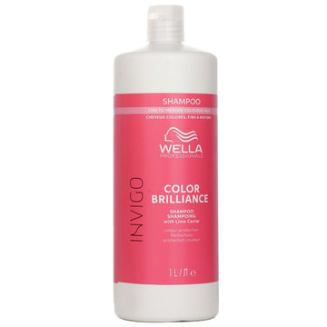 Wella Invigo Color Brilliance Shampoo With Lime Caviar Fine To Medium Colored Hair 1000ml