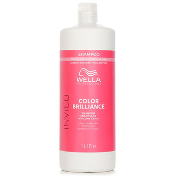 Wella Invigo Color Brilliance Shampoo With Lime Caviar Fine To Medium Colored Hair 1000ml