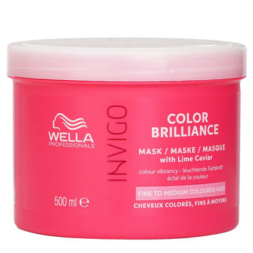 Wella Invigo Color Brilliance Mask With Lime Caviar Fine To Medium Colored Hair 500ml