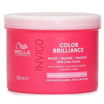 Wella Invigo Color Brilliance Mask With Lime Caviar Fine To Medium Colored Hair 500ml