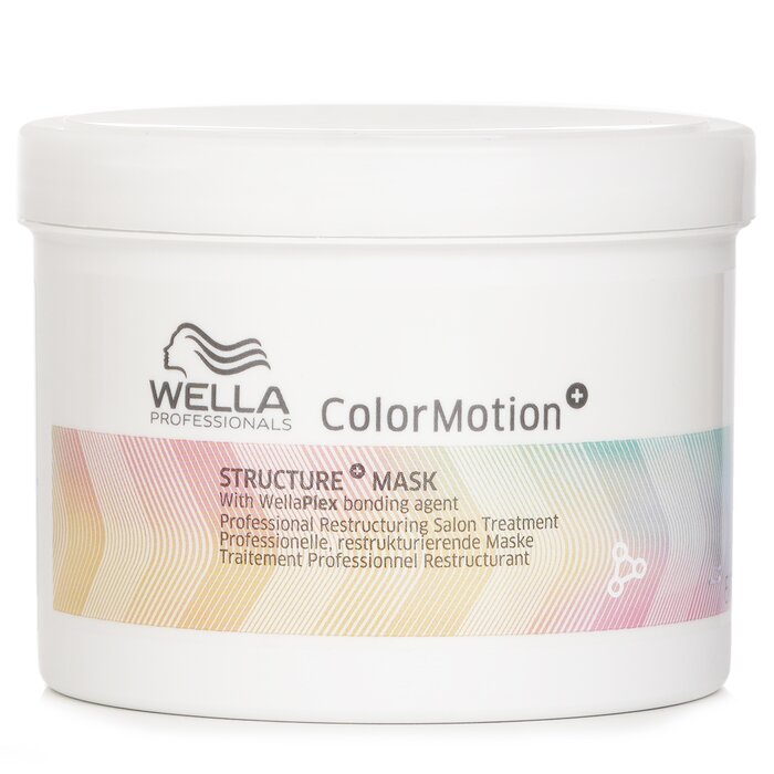 Wella ColorMotion Structure Mask 500ml hair mask for deep conditioning and repair