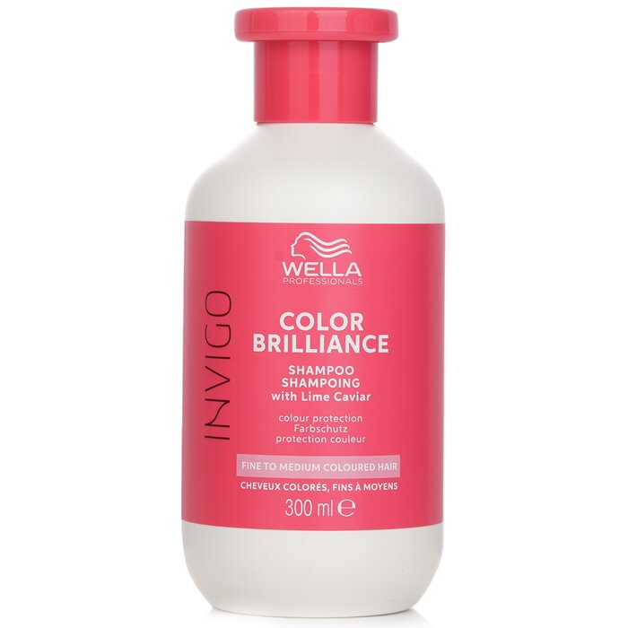 Wella Invigo Color Brilliance Shampoo With Lime Caviar Fine To Medium Colored Hair 300ml Shampoo for daily use in hair care.