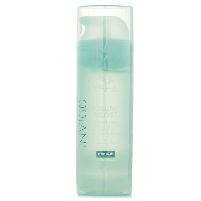 Wella Invigo Volume Boost Crystal Mask With Cotton Extract Fine Hair 145ml hair mask for deep conditioning and repair
