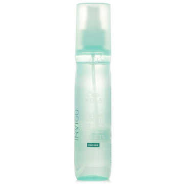 Wella Invigo Volume Boost Uplifting Care Spray With Cotton Extract Fine Hair 150ml