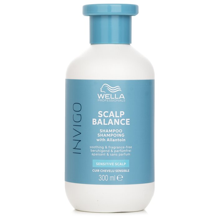 Wella Invigo Scalp Balance Shampoo With Allantoin Sensitive Scalp 300ml | Strawberrynet INEN Shampoo - For Healthy Hair