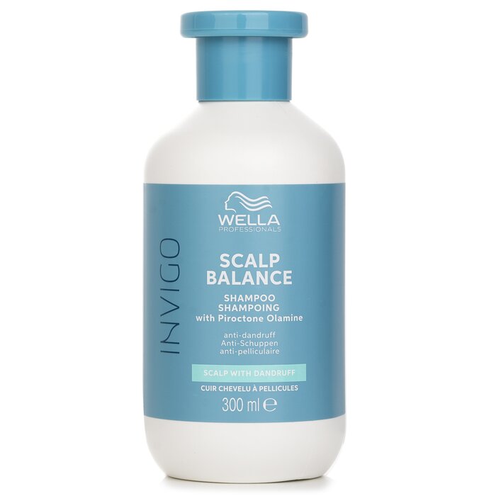 Wella Invigo Scalp Balance Shampoo With Piroctone Olamine Anti Dandruff 300ml | Strawberrynet INEN Shampoo - For Healthy Hair