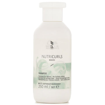 Wella Nutricurls Waves Shampoo 250ml